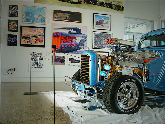  exhibition titled Art of the Hot Rod and here's what he wrote